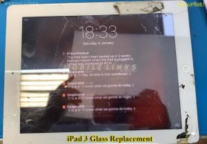 iPad 3 Glass replacement Repair