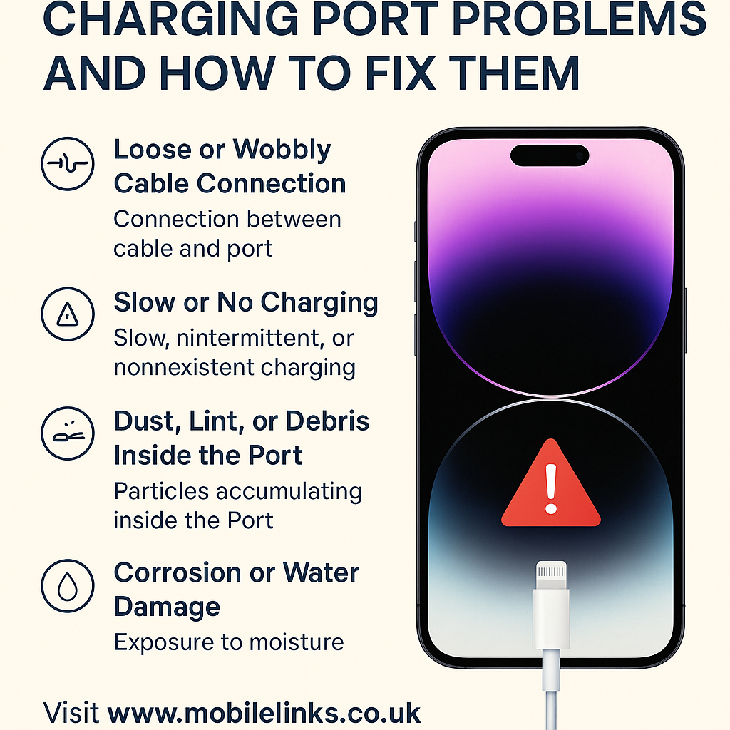 iPhone 14 Charging Port