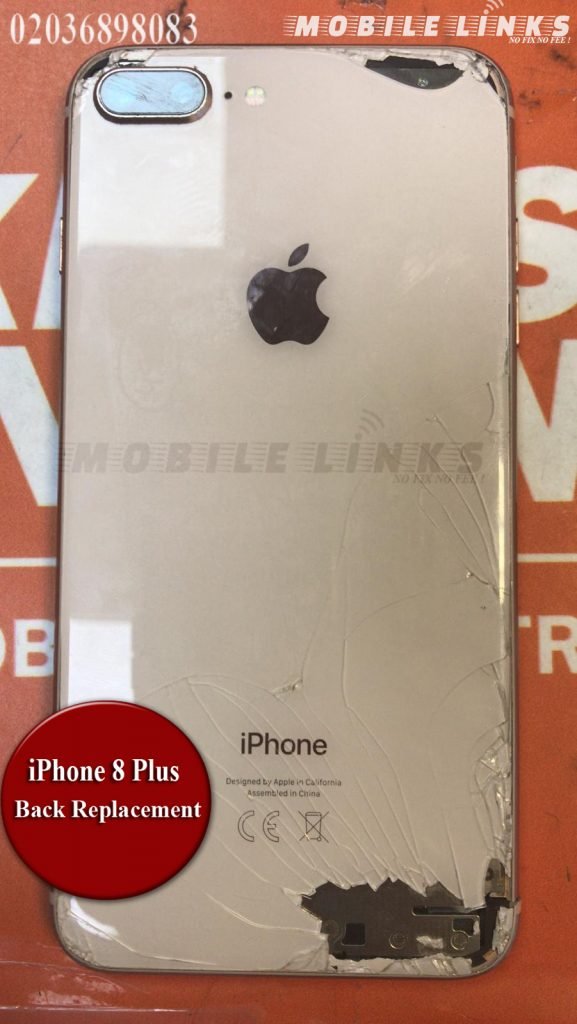 iPhone 8 Plus rear glass replacement 