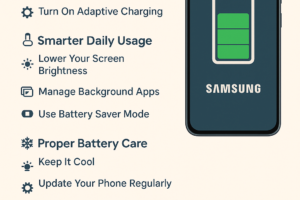 How to Keep Your Samsung Battery Healthy for the Long Run